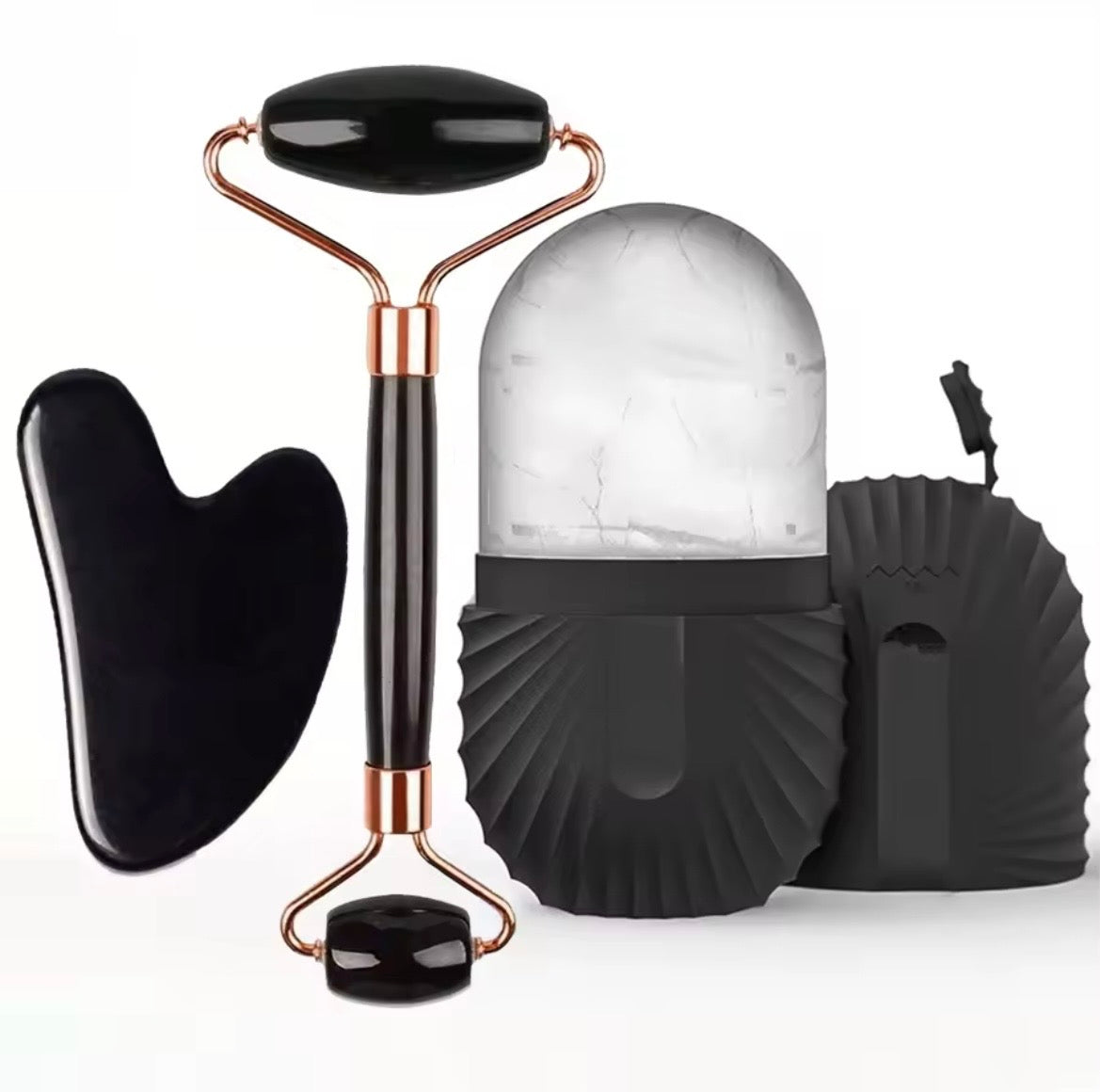 Écloria™ Ice Roller & Gua Sha Set