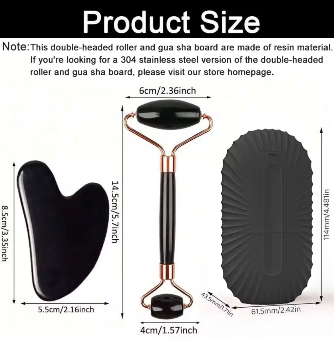 Écloria™ Ice Roller & Gua Sha Set